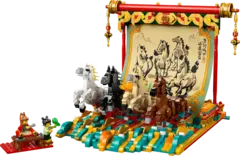 Конструктор LEGO 80119 Galloping Horses Canvas