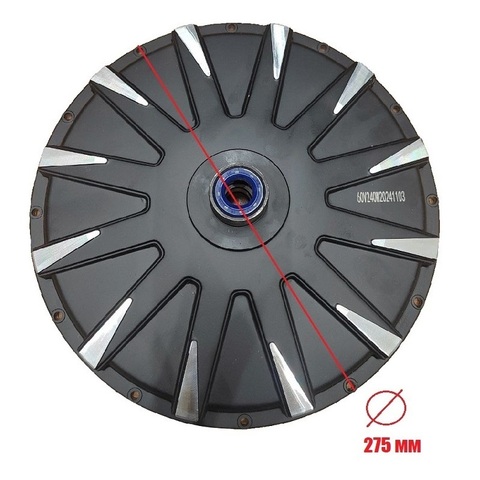 Крышка мотор-колеса R16 правая (с гравировкой 240W)