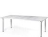 Стол уличный раздвижной Libeccio 160-220х100 см, белый