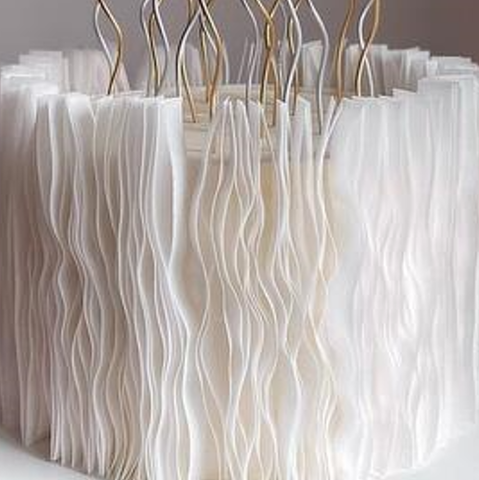 Вафельные Полоски для Торта, 1.5*21 см, набор 20 шт (вафельная бумага)