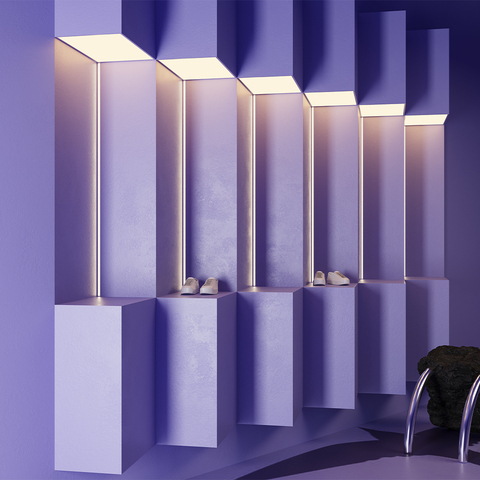 Алюминиевый профиль Maytoni скрытого монтажа 16x8 (Серебро, 2 м), ALM-0808-S-2M 636021