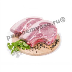 Котлетка свиная на ребре н/ш, порублена порционно