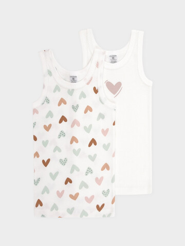 набор майка  для девочки  К 1181-2уп/сахар,конфетти из сердечек