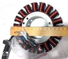 Обмотка генератора для Harley Davidson Touring, Softail, Trike 2017-2022 г.в.