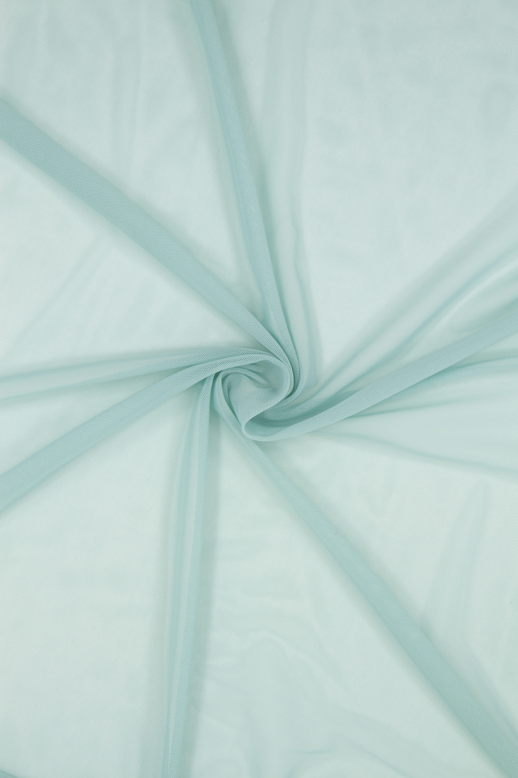 Сетка эластичная метражом пастельно-бирюзовая (Турция)