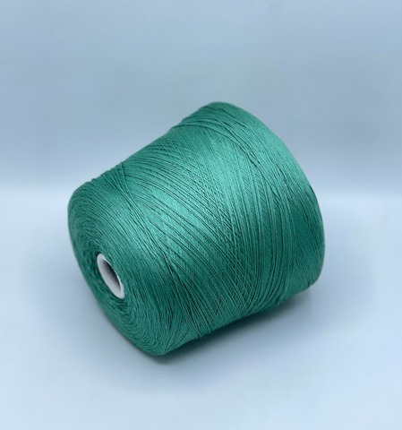 Luxury Selection by Ri.Go, Lucente, 700м. 50% Меринос экстрафайн, 50% Шелк Шаппе, Зеленый(415/315), 37670
