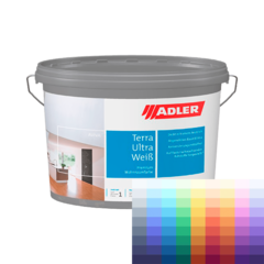 Aviva Terra Ultra-Weiß - моющаяся краска для стен и потолка | Adler (Австрия)