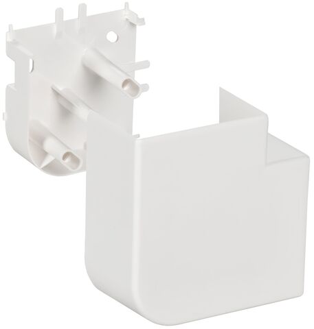 METRA Угол плоский 85х50мм белый IEK