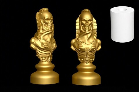 Силиконовый молд Шахматная фигура № 2 