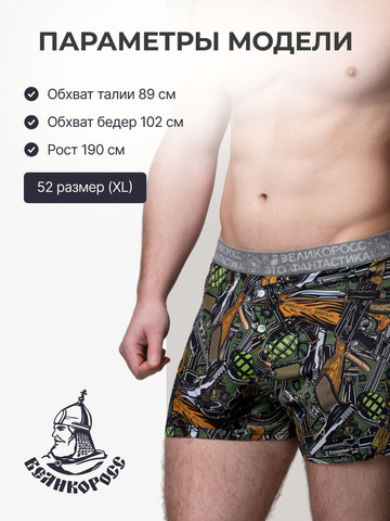 Комплект из 3-х семейных трусов - «Это Круто!»