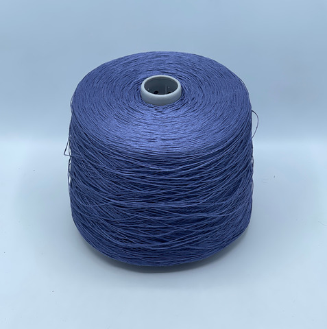 Бобинная пряжа, Frescolino, 500м, 100%Лен, Сизый, 39982