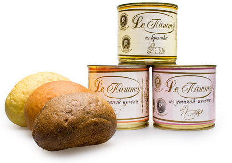 750гр паштетов + свежие булочки