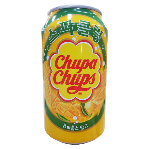 Газированный напиток Chupa Chups Mango со вкусом манго, 345 мл