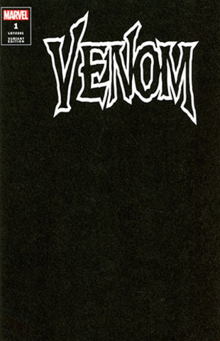 Venom (2021) #1 (Black Blank Cover)