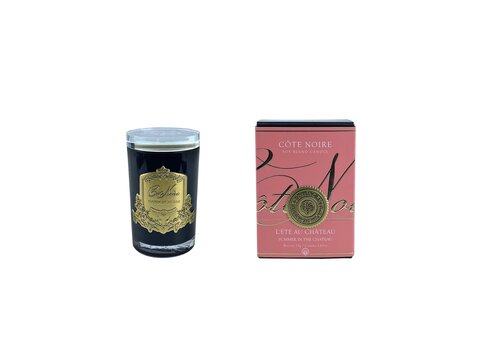 Свеча 75гр Cote Noire L'ete Au ChaTeau черно-золотая