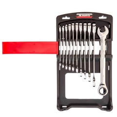 14795 Набор ключей комбинированных, трещоточных 11 шт.//Matr