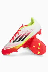 Бутсы adidas F50 League FG/MG Junior - белый