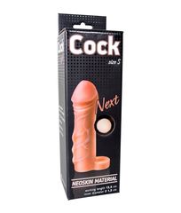 Фаллоудлинитель с кольцом COCK size S - 13,5 см. - 