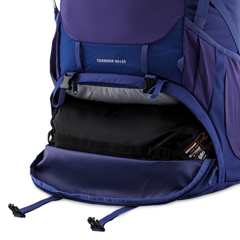 Картинка рюкзак туристический Kanrock Charger 90+15 Deep Blue/Blue - 32