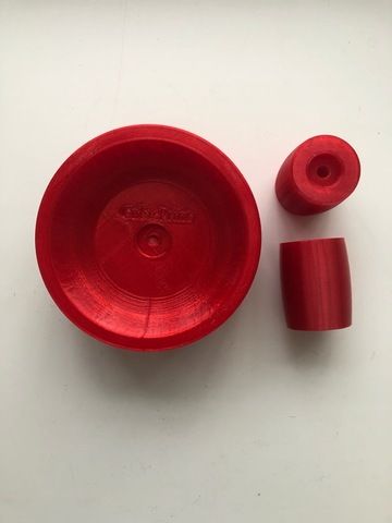 Красный PETG-пластик BestFilament