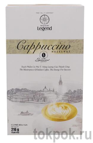 Кофе растворимый G7 3в1 Cappuccino Hazelnut, 216 гр
