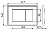 Alcaplast M275 Клавиша смыва для унитаза