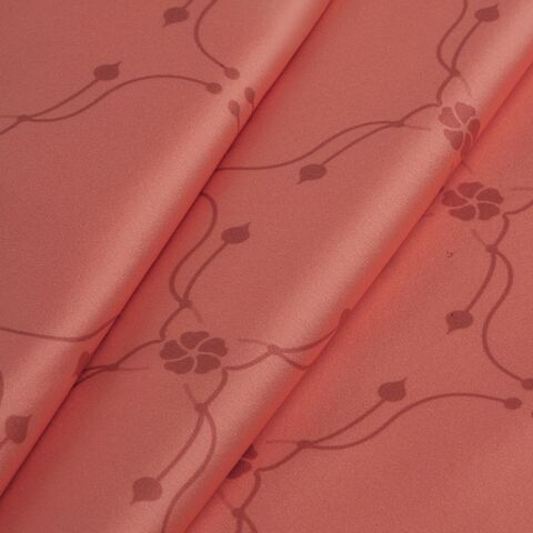 Наволочка 50x70 Mollen Узор розово-коралловая хлопковая