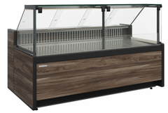 Холодильная витрина CARBOMA BAVARIA 3 GC111 SV 2,0-1 газлифт без боковин