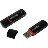 Флешка 8 GB USB 2.0 SmartBuy Crown (Черный)