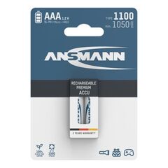 Аккумулятор ААА/NiMH ANSMANN 1.2V 1100mAh