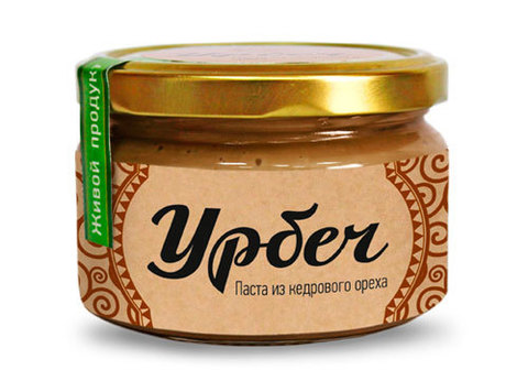 Урбеч из ядра кедрового ореха, 200г