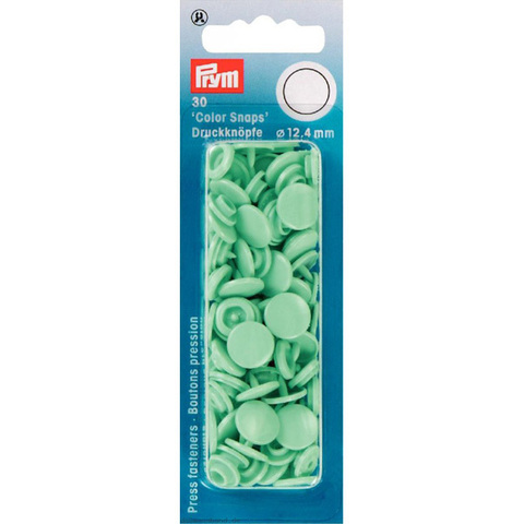 Набор пластиковых кнопок зеленые PRYM 393119