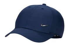 Теннисная кепка Nike Dri-Fit Club Unstructured Metal Swoosh Youth Cap - midnight navy