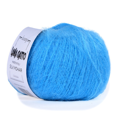 Пряжа Lana Gatto Silk Mohair 30485 бирюза