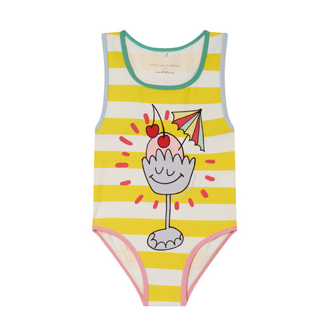 Купальник Stella McCartney Kids Summer Coctail Stripes