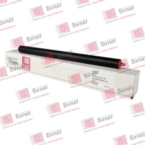 Вал резиновый БУЛАТ для Sharp AR-5516, 5520, 5618, 5625, 5631, MX-M182, M232 NR0LR0136QSZZ