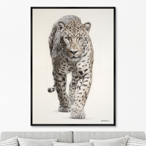 ArtNoMore - Репродукция картины на холсте Leopards, No 1, 2024г.