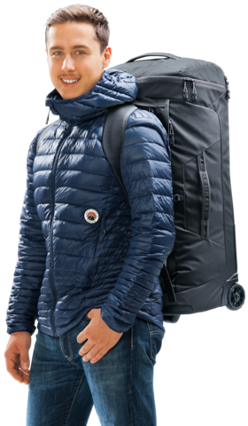 Картинка сумка на колесах Deuter Duffel Pro Movo 60 Black - 4