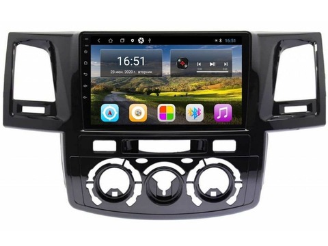 Магнитола для Toyota Hilux/Fortuner (2005-2010) Android 11 2/32GB IPS AHD модель СB-212T3