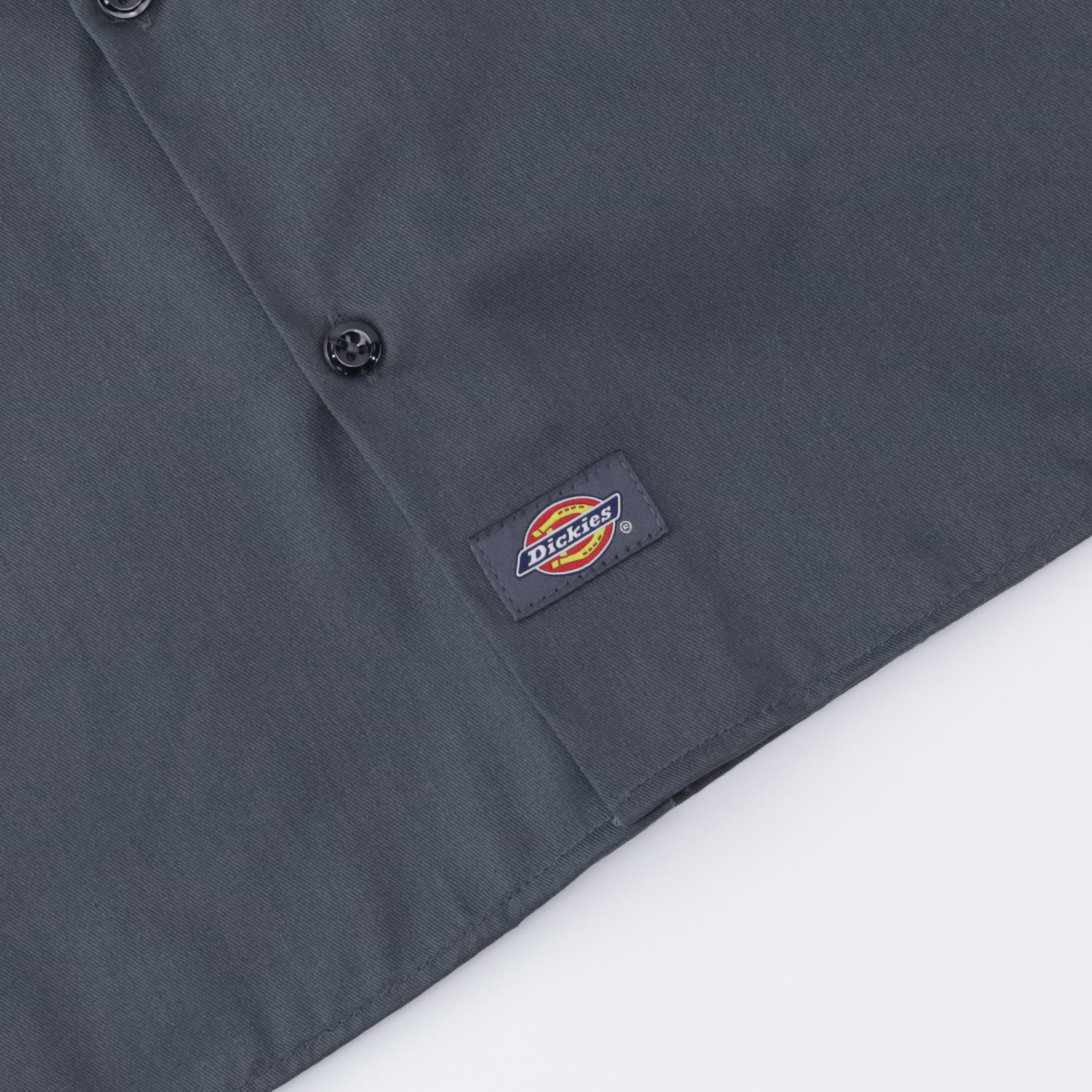 Рубашка Dickies Long Sleeve Work Shirt (charcoal) купить по цене 5