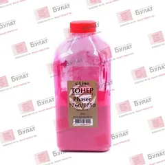 Тонер с девелопером БУЛАТ s-Line Phaser 7760 для Xerox Phaser 7760, Phaser 7750 (Пурпурный, банка 395 г)