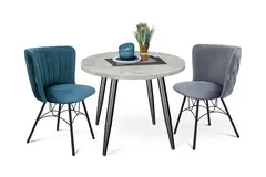 Обеденная группа S-874 тихий океан / серый / бетон / черный муар