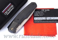 CKF/Philippe Jourget collab FIF23 knife (Sale card, M390, Ti, Zirc, CF) 