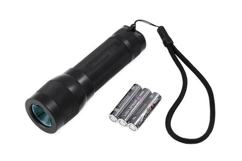 Фонарь ручной Led Lenser L7, чёрный, светодиодный, AAAx3 (7058)