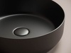 Умывальник чаша накладная круглая (Чёрный Матовый) Element 390*390*120мм Ceramica Nova CN6022MB