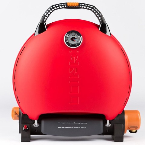 Газовый гриль O-GRILL 700T red + адаптер А