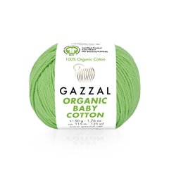 Gazzal Organic Baby Cotton 421 (Мохито)