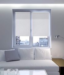 Рулонные шторы Дождь Белый