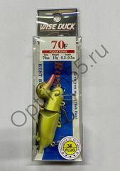 Воблер Rosy Down Wise Duck 70F 70мм, 10гр, загл.0,2-0,5м