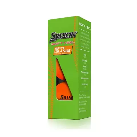 Srixon мяч SOFT FEEL orange